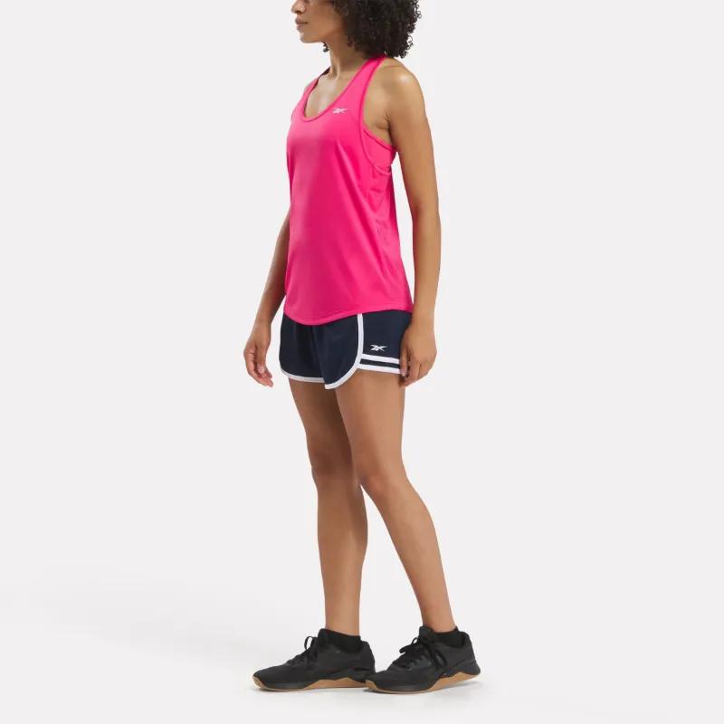 Reebok Slim Fit Breathable Comfortable Sports Training Simple Tank Top Women tops Magenta 100205301