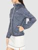 FootJoy Splatter Print Wind Hooded Jacket FJW-F22-O01 Women's Navy Small