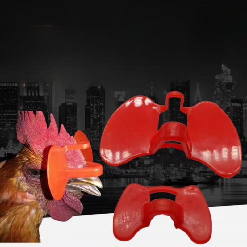 20/50/100 Pcs Chicken Glasses with Non-bolted Clips Anti-pecking and Fighting Type of Non-nasal-piercing Without Bolts