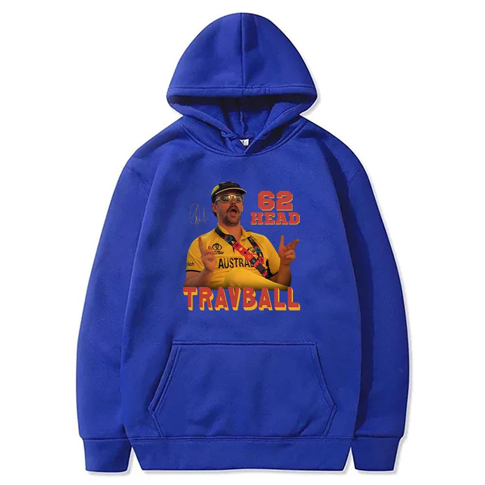 Travis Head Travball 62 Signature Hoodies TravBall Merch Sweatshirts Long Sleeve Pullover Fall Fashion Casual Clothes