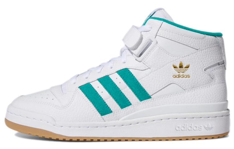 Forum Adidas Originals Mid  White Teal  H00749 41⅓