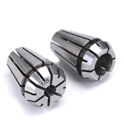 2 adet ER11 1/4 + 1/8 Inç Yaylı Pens Seti CNC Freze Torna Aracı