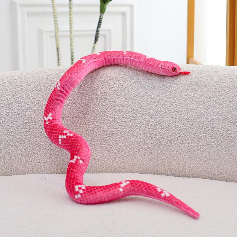 Snake Plush Toy With Realistic Design For Kids And Adults Gift Collectible