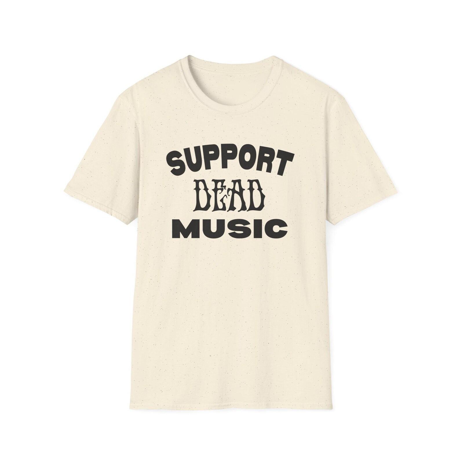 Grateful Dead - Support Dead Music - Unisex Softstyle T-Shirt 2XL