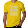 Walk Away I Am Grumpy Old Unisex Tshirt Tees Plain Unisexs Clothing