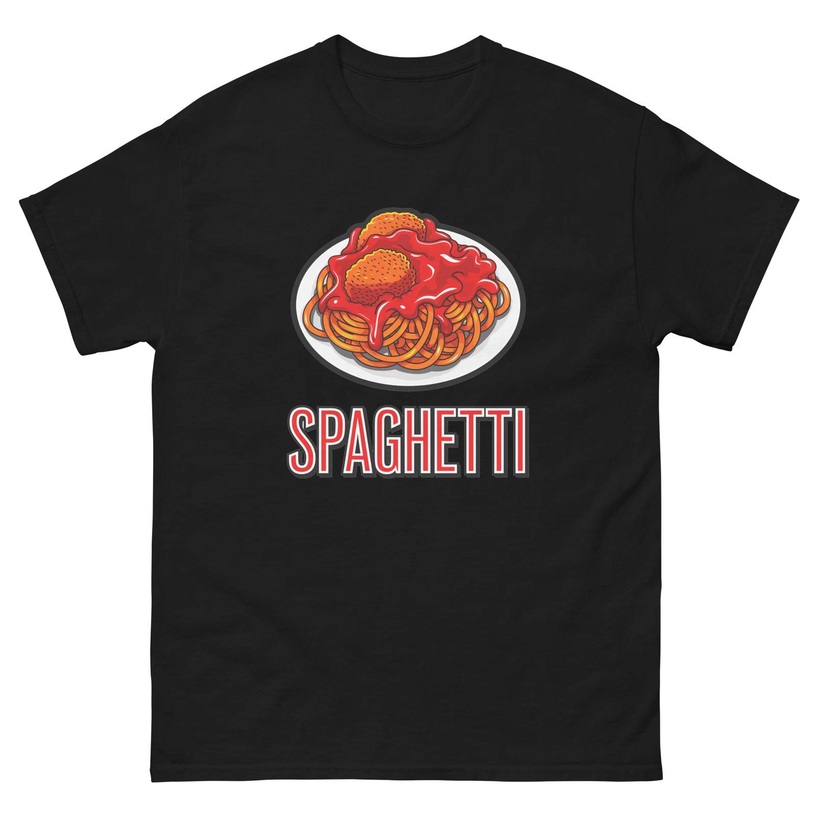 

Spaghetti Lover Food Image Cartoon Funny T-Shirt Shirt 3XL