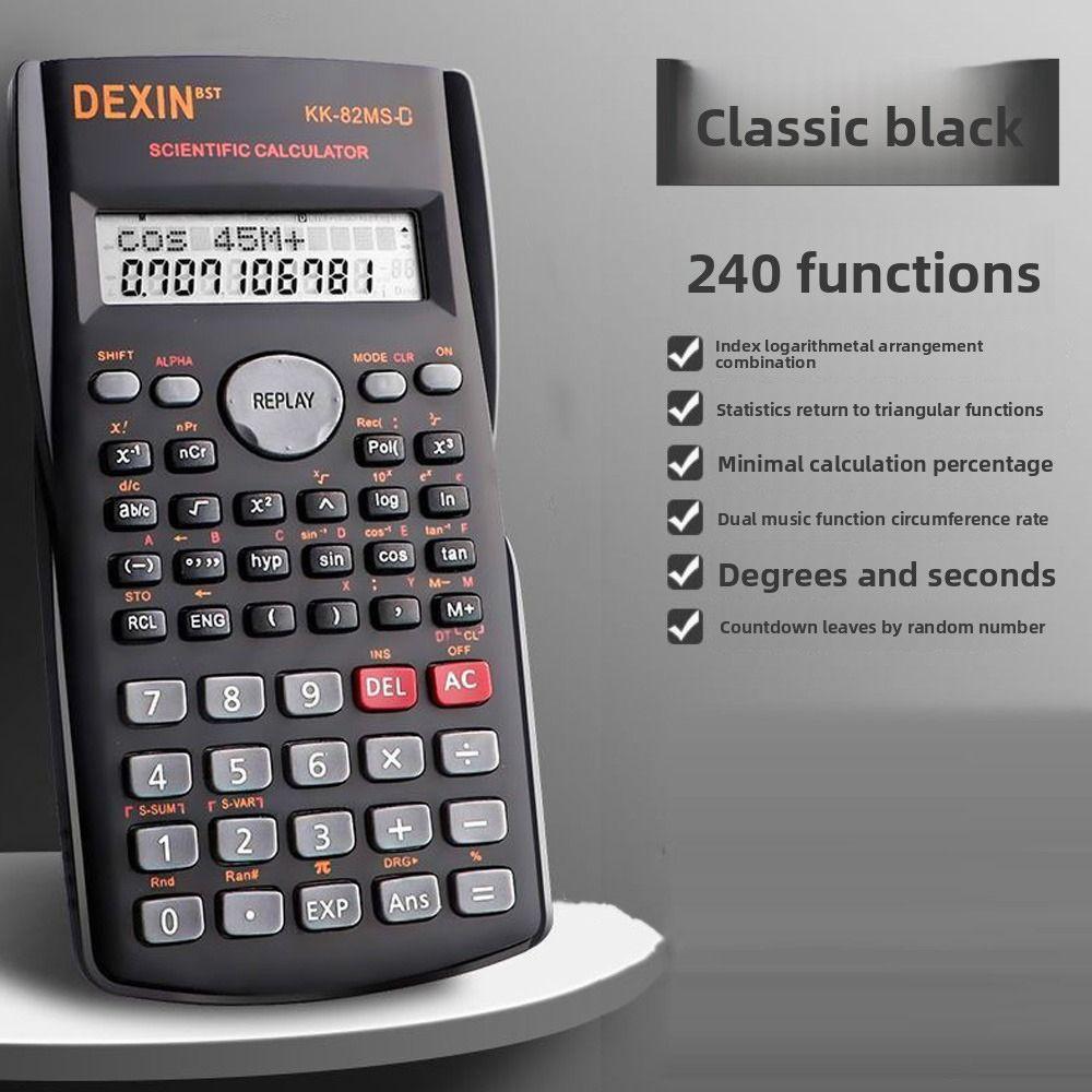 2-Line Screen Scientific Calculator Multifunctional Student Calculator College