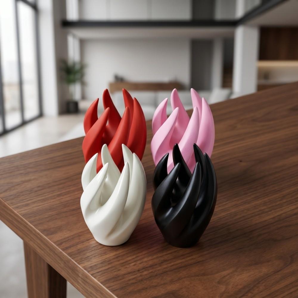 Fingerförmiger Ring-Aufbewahrungsständer Kreativer 3D-gedruckter Schmuck-Ausstellungsständer Einfache Ornamente Halskettenhalter Schminktisch