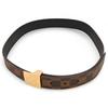 Auth LOUIS VUITTON Damier Ceinture Carre Belt 80/32 lv9818bf