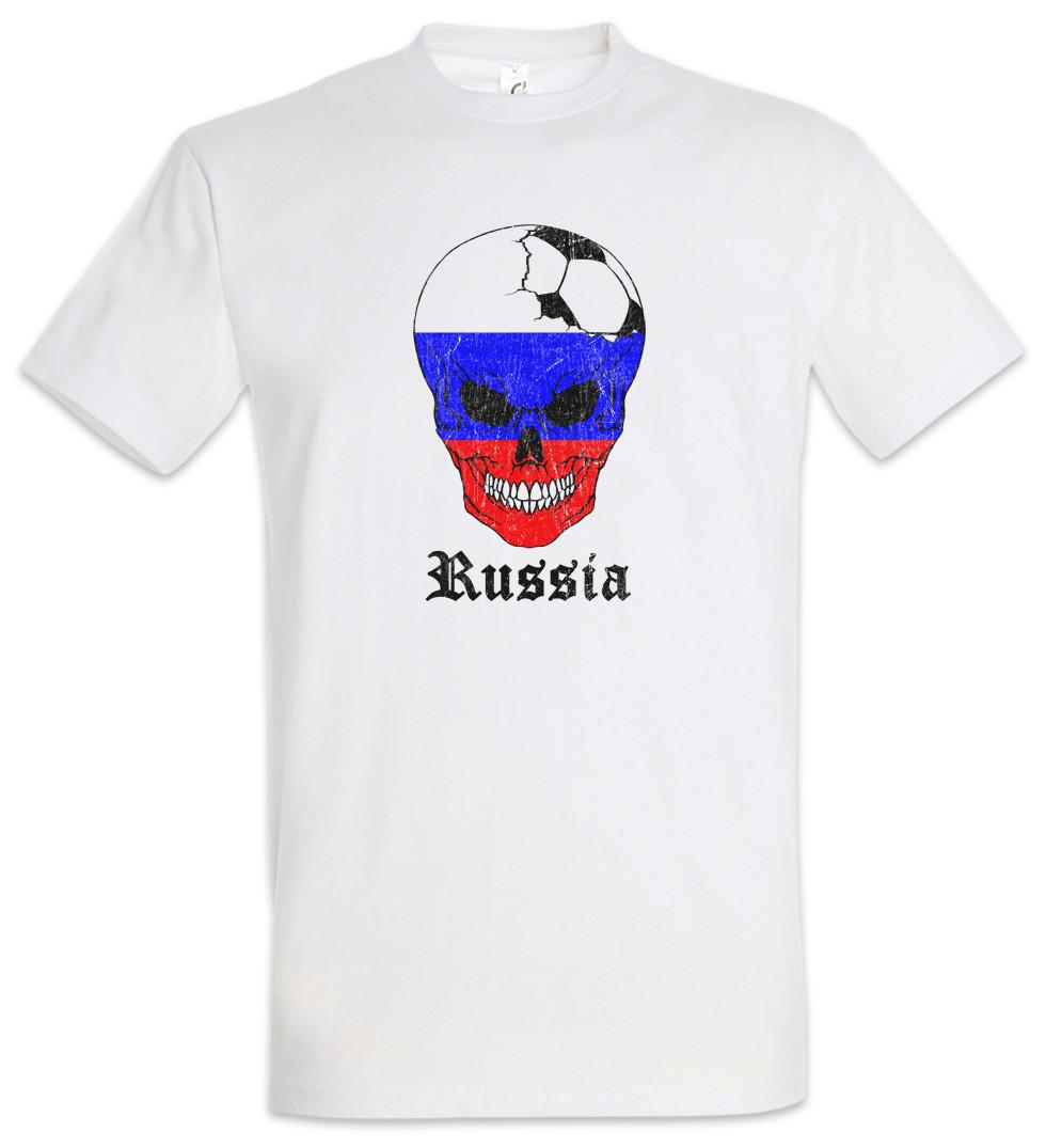 Russia Football Comet T-Shirt Russian Soccer Flag Banner World Championship L