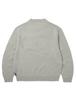 YESEYESEE Marble Pattern Logo Knit Pullover Multi