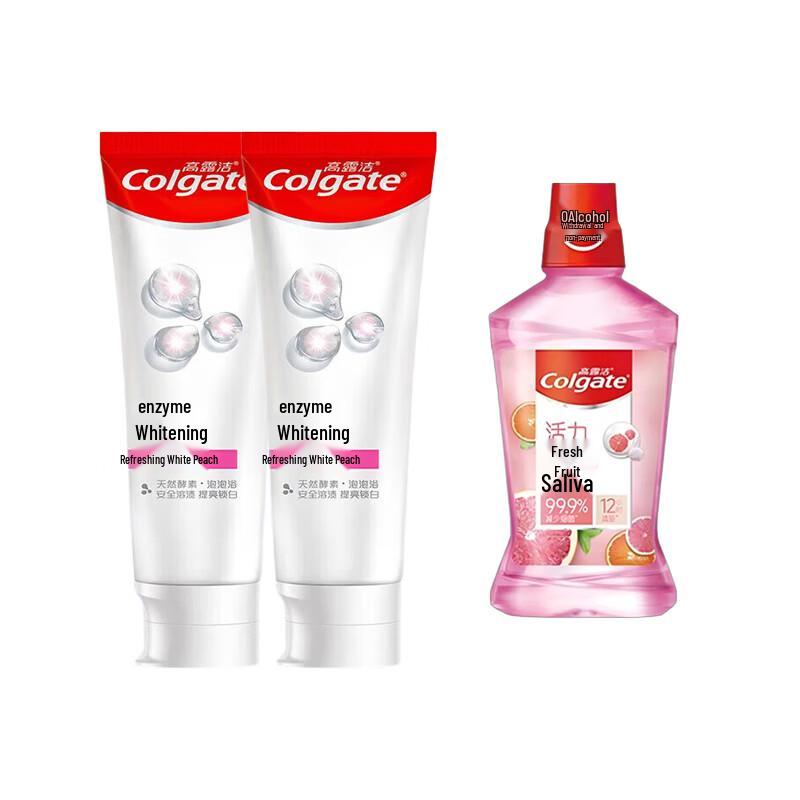 Colgate Whitening Toothpaste & Mouthwash Set