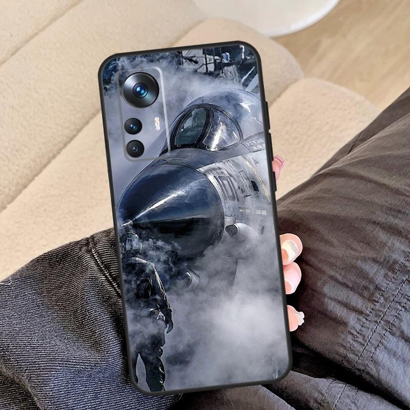 Fighter Planes Case For Xiaomi 13T 12T 11T 14 13 Pro 12 Lite 12X POCO F5 X3 X5 Pro F3 F4 X4 M5s C65 Funda