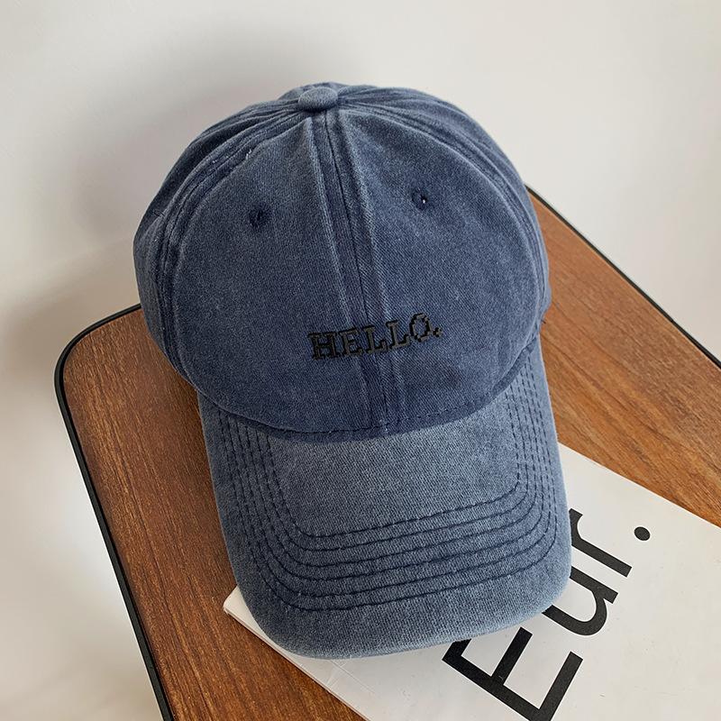 

Регулируемая розовая классическая бейсболка на все сезоны, отличающаяся мягким дизайном и шикарным стилем тёмно-синий