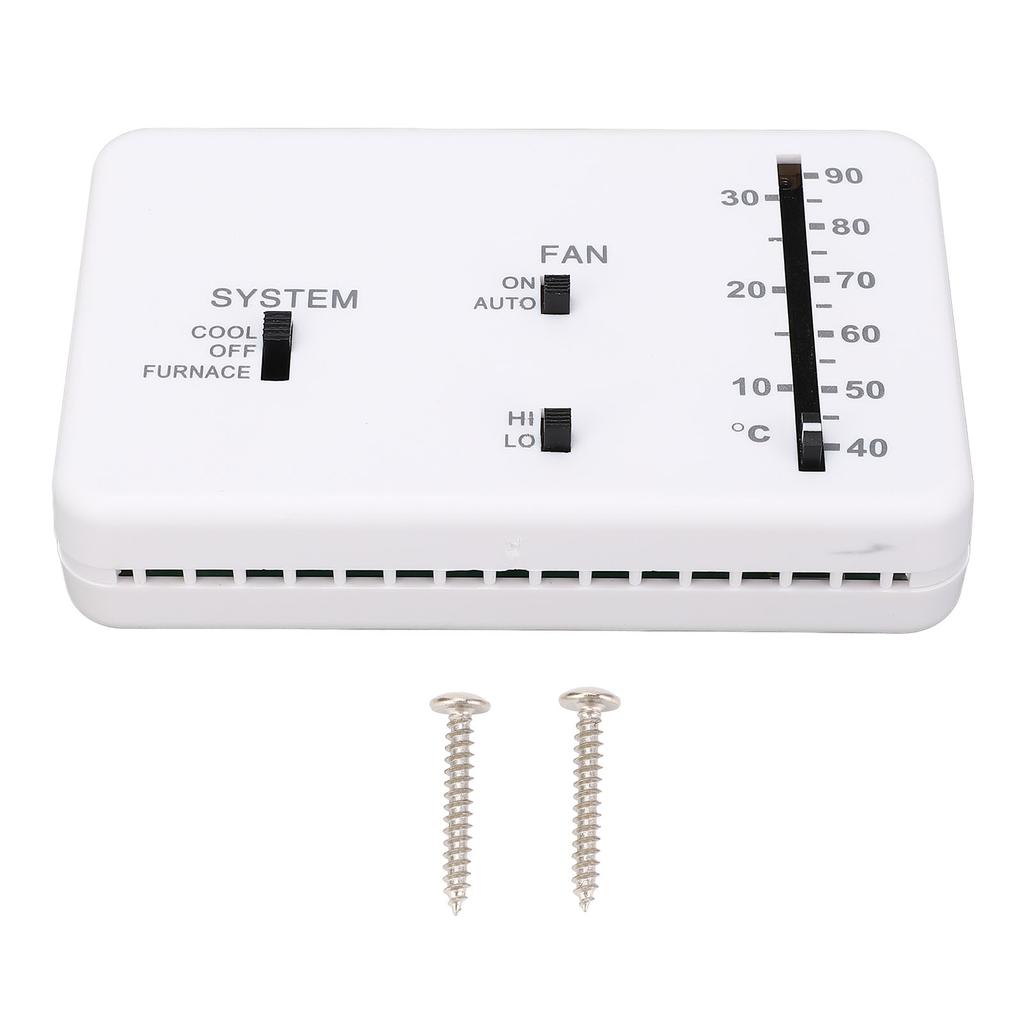 RV Thermostat 40 to 90 Fahrenheit Range Enhanced Air Circulation RV Analog Thermostat for 3106995.032