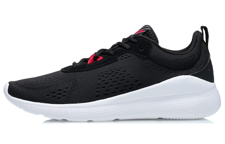 Li Ning Heather Низкие Беговые Кроссовки Мужские Черные AGLR201-1 43