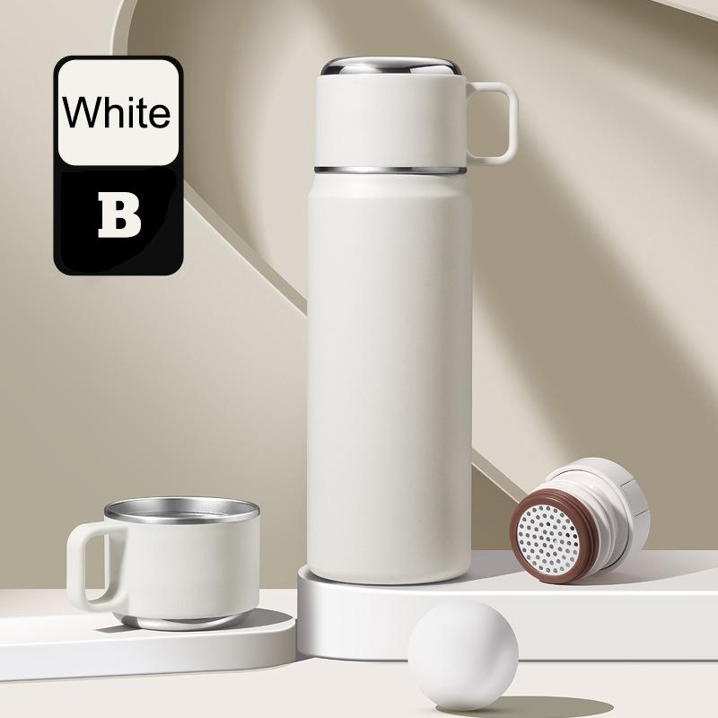 Insulated Cup Water Cup 316 Stainless Steel Insulated Bottle Bullet Head Outdoor Double-Layer Water Cup Thermos