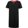 Originals Color Block Logo Design Round Neck Comfortable Breathable Short Sleeve Dress Women Dresses Black CY7379