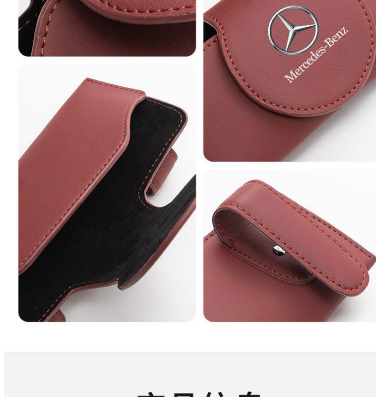 Nissan Sylphy Teana Qashqai X-Trail Terra Murano Kicks Kožený držák na brýle Klip