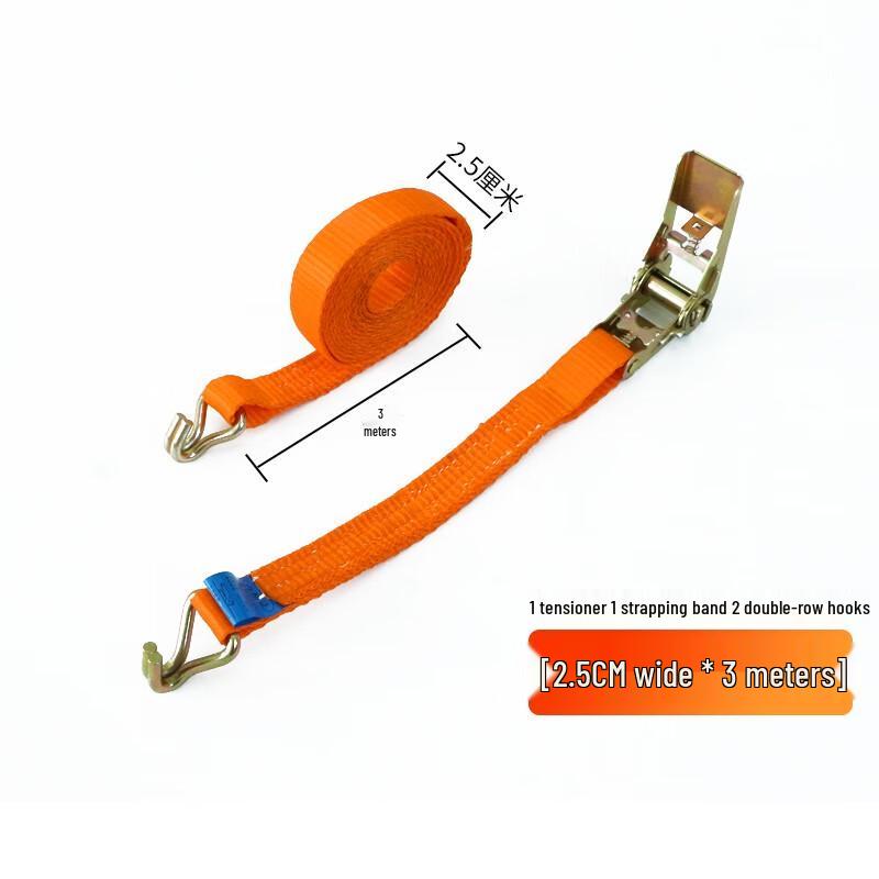 Heavy-Duty Truck Tie-Down Strap