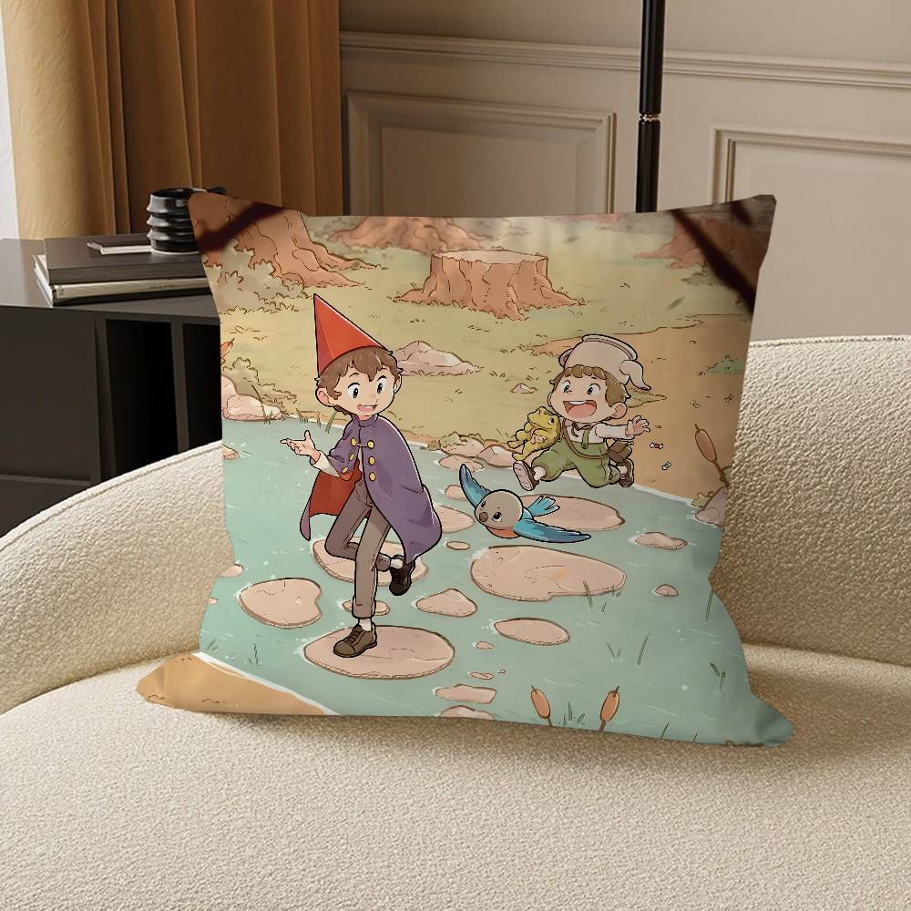 

O-Over The Garden Pillowcase toon Gift Cushion Cover Bedroom Home Sofa Chair Seat Decor pillow case 12x12Inch