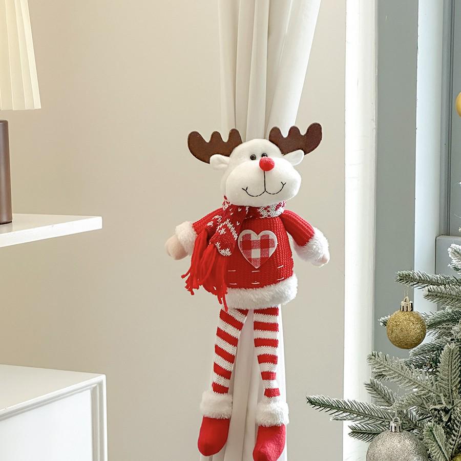 Kreative Weihnachtsmann Vorhangschnalle - Weihnachtsdekoration und Neujahrszimmer-Requisiten