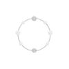 Remix Collection Metal Bracelets Womens Silver