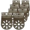 Marker Lamp Truck Bus Marker Angle Stainless Set Brackets, Accessories, Brackets, L-Shaped Brackets, 45° Mounting, Steel, 2-Piece, 4-Piece, 6-Piece,