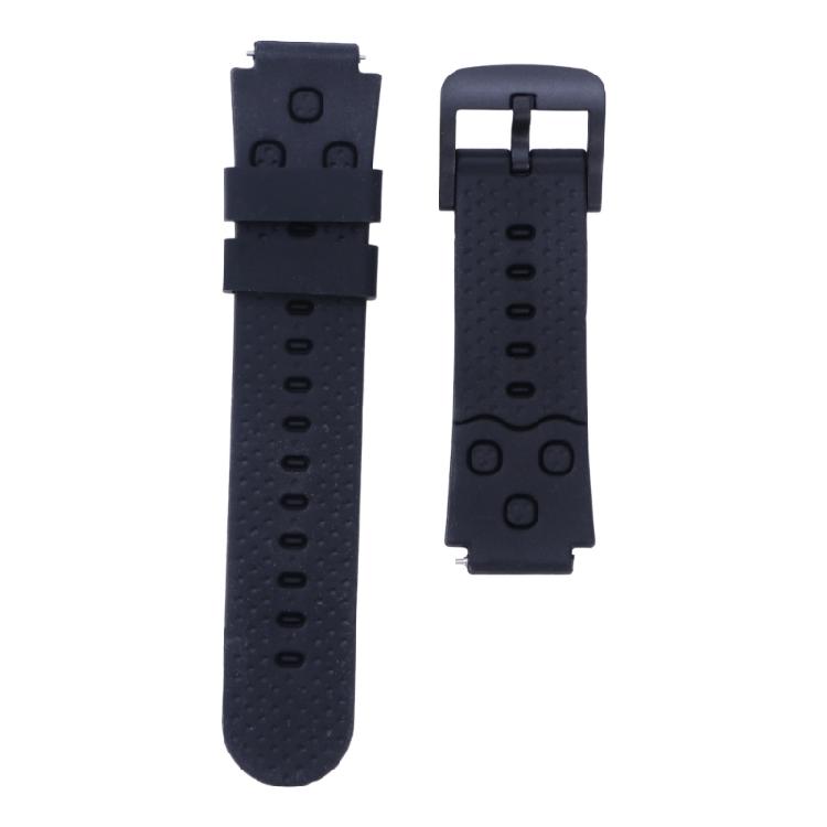 Silicone Watchband 16mm Watch Bracelets Wear Resistant Watch Straps Scratchproof