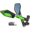 Motorcycle Rear View Aluminum Alloy Side Rearview Mirrors Handlebar Universal for Kawasaki Z900 Z900RS Z800 Z1000 Motobiker ATV