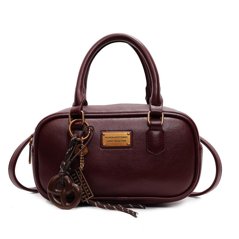 New Women's Bags, Fashionable Bags, Trendy Single Shoulder Crossbody Portable Light Luxury Trendy Bags, Solid Color Bags for Women