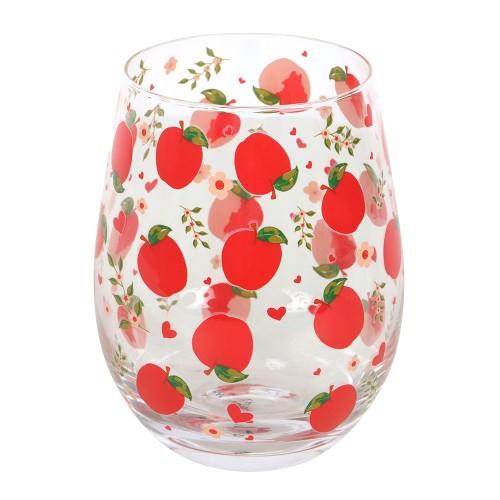 Something Different Apple Stemless Glass