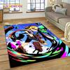 Tappeto Gioco Cartone Animato Splatoon3 PC Gamer per Camera da Letto Soggiorno Decorazione Casa Divano, Tappetino da Pavimento Decorativo Grande Gioco per Bambini Regalo