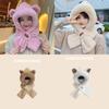 Fleece Hat And Scarf Combo For Women Windproof And Insulated Winter Wear