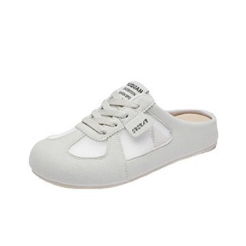 Baotou slippers women's summer new casual mesh soft bottom non-slip one-pedal breathable cool slippers
