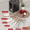 Multifunctional Knife Holder Draining Feature Kitchenware Draining Organizer  Kitchen Use