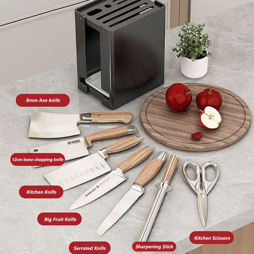 Multifunctional Knife Holder Draining Feature Kitchenware Draining Organizer  Kitchen Use