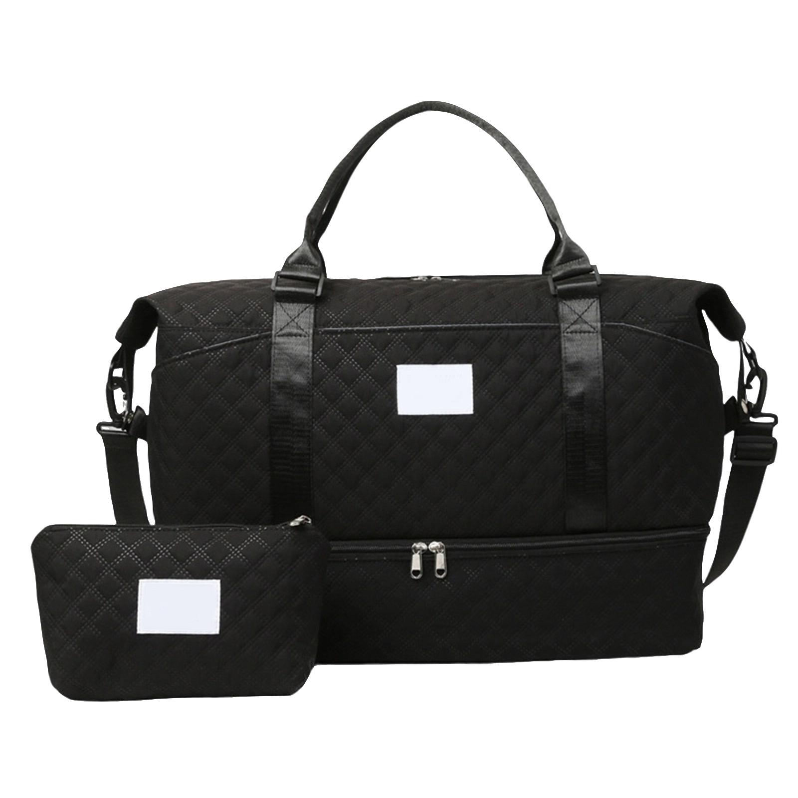 

Large-capacity Lightweight Travel Bag, Multi-pocket Storage Bag, Handbag With An Independent Shoe Compartment, Short-distance Travel Luggage Bag One Size