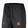 Jordan Courtside Statement Edition Logo Print Drawstring Sports Pants Men Bottoms Black DR2452-010