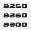 3D ABS Car Rear Trunk Letter Sticker for Mercedes Benz B Class B35 B45 B63 B180 B200 B220 B250 B260 B300 Decal Accessories YN1