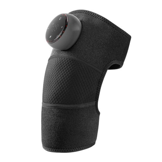 

Массажные подушечки для коленей 3 режима вибрации 5 уровней регулировки нагрева 3D окружающее мгновенное чёрный