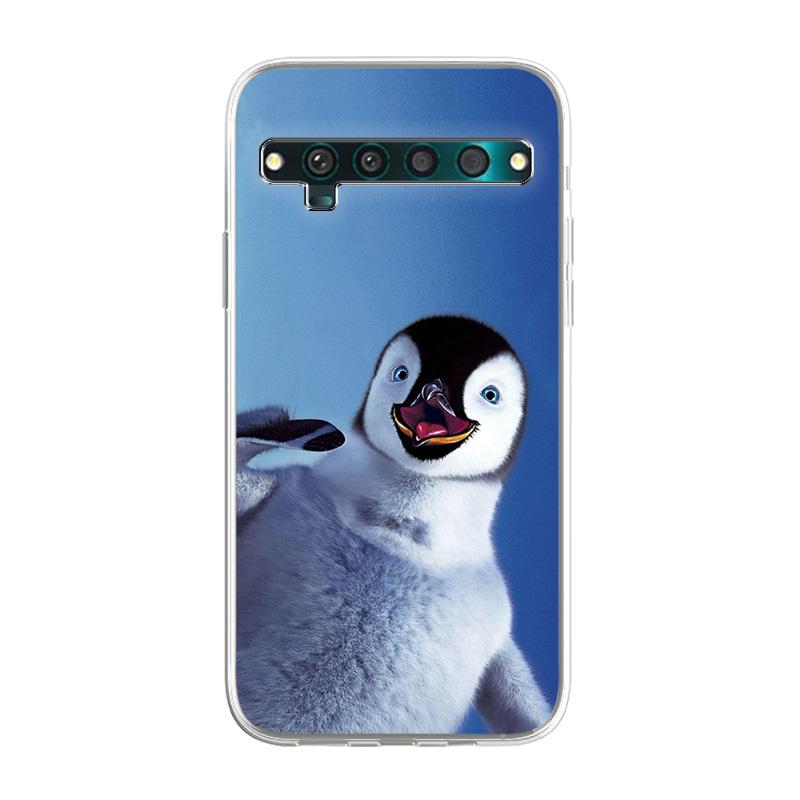 

Мягкий силиконовый чехол из ТПУ для TCL 10 Pro 6,47 дюйма, задний чехол для TCL 10L 6,53 дюйма, чехол для телефона, милый мультяшный бампер для телефона, чехол TCL 10L