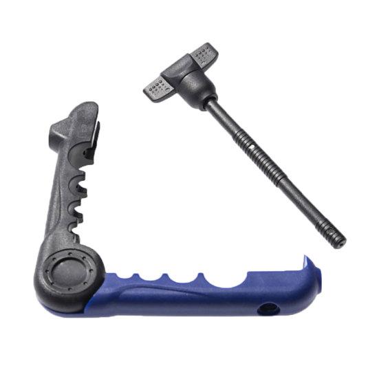 MUQZI Sports Accessory Mini Portable Fishing Rod Holder Bobbin Reel Line Spool Winder Wrapper Tool