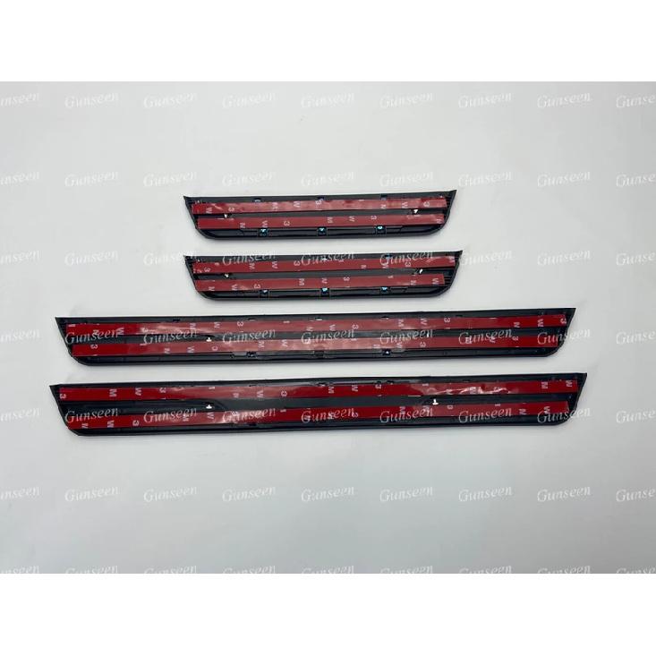 For CX9  Auto Accessories Door Sill Scuff Plate Pedal Trim Stainless Steel Car Sticker Threshold Protector Cover Styling