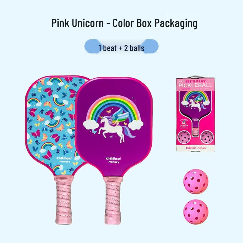 Jiemai Kids Fiberglass Pickleball Starter Set