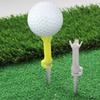 2 Stück 4-Zinken Golf-Tees Drehbare Trainings-Golf-Tees Ballhalter Flexible Golf-Tees Golf-Trainingszubehör