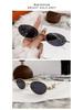 Jennie-Style Diamond Oval Sunglasses: High-End European & American Street Fashion for Women