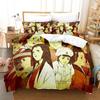 3D Anime Art of Satoshi Kon Bedding Set Duvet Cover Bed Set Quilt Cover Pillowcase Comforter King Queen Size Boys Adult