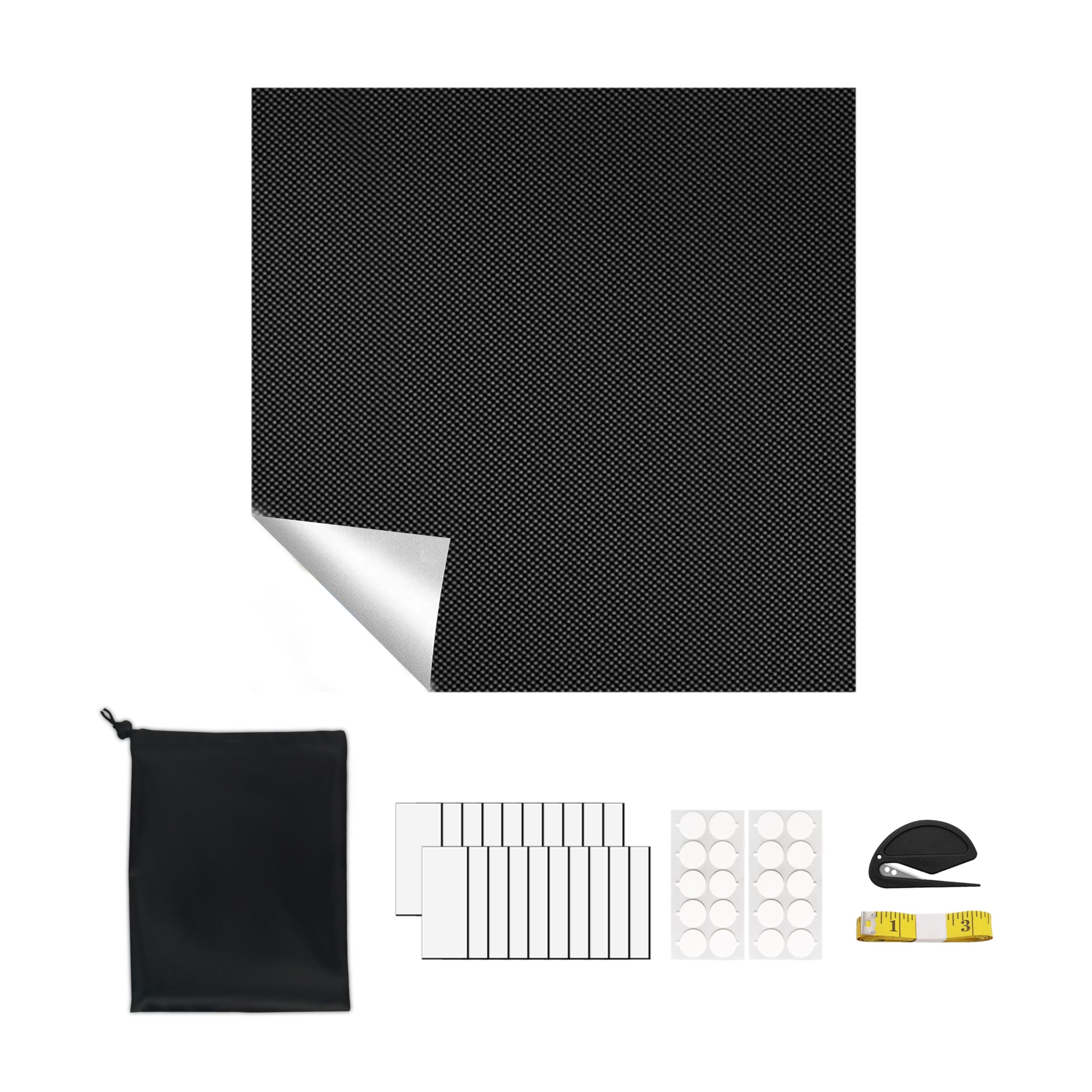 

Клапоис Окно Затемнение Теплоизоляция Затемнение Окно Широкие Шторы, Простыня, Простыня, 1,46 м (Длиной 2 м) чёрный