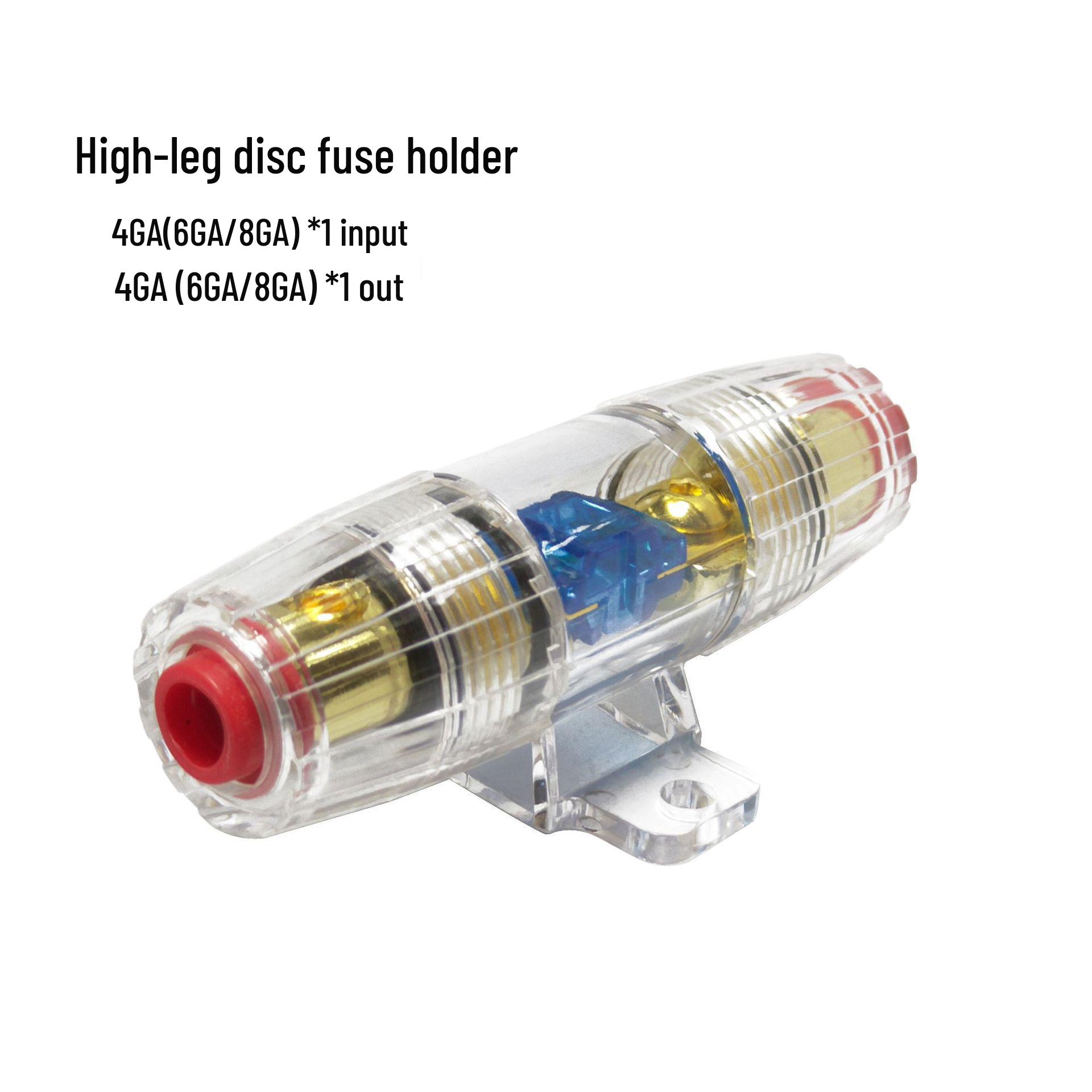 Hunter Sheng 60A Car Audio MINI Blade Fuse Holder 4/8GA
